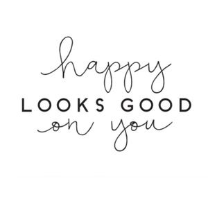 Happy looks good on you!